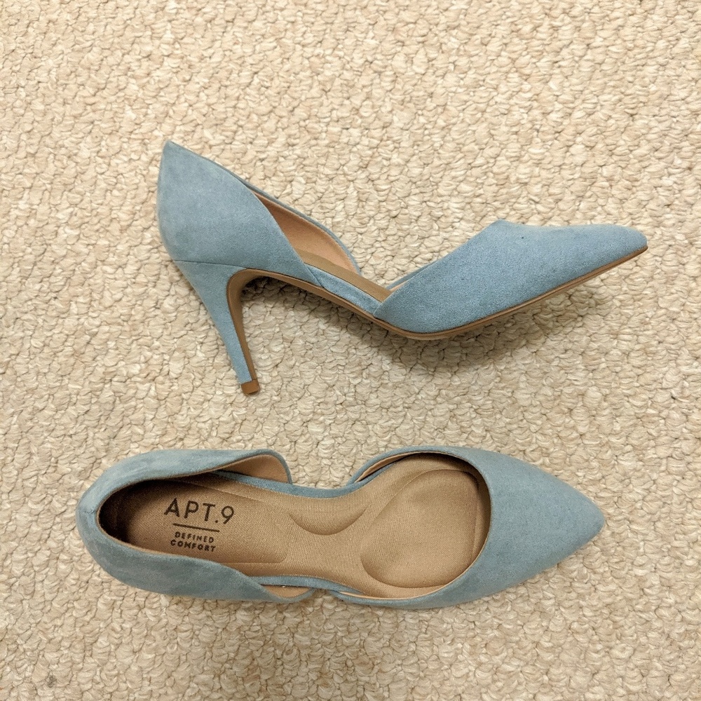 NWOT Apt 9 - Comfort Cushion Suede Heels